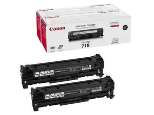 Canon Original Toner CRG718, black, 6800S, 2662B005, Canon LBP-7200Cdn, dual pack, 2Stk, O